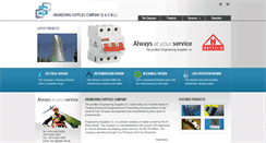 Desktop Screenshot of escqatar.com